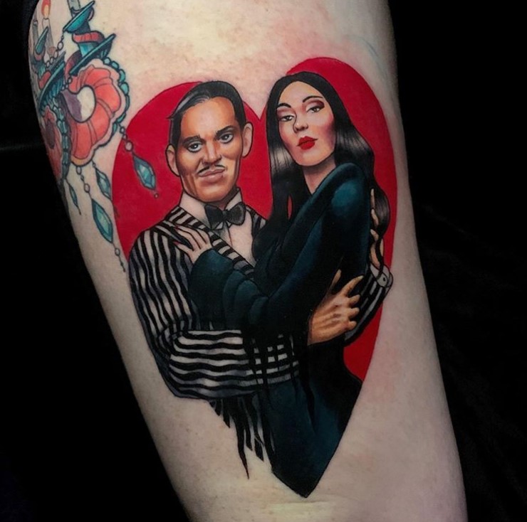 Morticia Addams Done a while back but I hadnt gotten it ready for a post  Hope your weekends are going well Enjoy your  Instagram